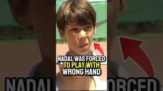 This is why Nadal plays with his wrong hand... #tennis #tennisnews