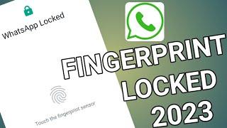 HOW TO USE WHATAPP FINGERPRINT LOCK ON ANDROID 2023 || SYCO TECH ZONE || HOW TO ENABLE WHATAPP LOCK