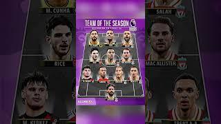 Pl team of the season #football #trending #shorts #fifa #viralvideo #fifapoints #footballnews