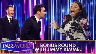 Jimmy Kimmel and Jimmy Fallon Band Together in a Bonus Round of Password