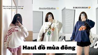 [Shopee Haul] (Những outfit xinh) | Sắm đồ mùa đông xinh 2024