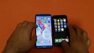 IPhone 7 vs Huawei honor 9 lite - Speed Test and Multitasking Comparison!!!