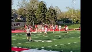 Crease Finish Against Hinsdale Central