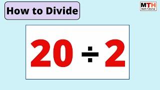 20 divided by 2 (Long Division) || How to divide 20 by 2 || Find 20÷2