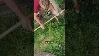 Scything Tricky Areas: By the Wells #shorts