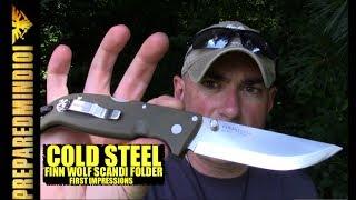 Cold Steel Finn Wolf Scandi Folder: First Impressions - Preparedmind101