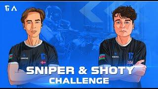 SNIPER/SHOTY CHALLENGE | GNASKE AND SIRDEL | Apex Legends | GMT Esports