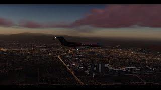 X Plane 11: (Full Flight) KSNA-KLAS in the Challenger 300 on PilotEdge!