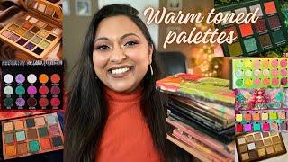 BEST WARM TONED EYESHADOW PALETTES 2024 | SMITHY SONY