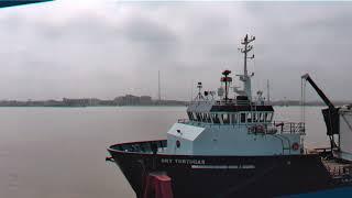 Liteye SHIELD Counter UAS system integrated onto the Dry Tortugas surface vessel in the Port of NOLA