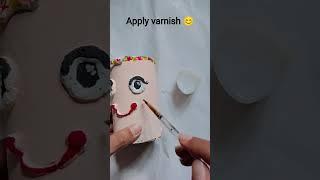 How to apply varnish #applyvarnish #artist #craftideas #viralshorts #suryaartcraft0674