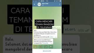 Terbaru!!! cari teman luar negeri di telegram