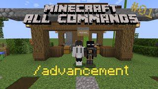 /advancement richtig verwenden! Command Tutorial! | Minecraft All Commands -01-