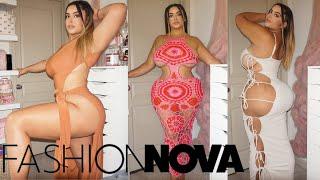 Sexi Fashion Nova Curve Cutout Dress PT2  Try On Haul