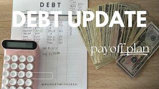 Debt Update | How Much Have I Paid Off? | Payoff Plan | Debt Confessions | Dave Ramsey Inspired