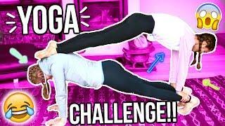 YOGA CHALLENGE!!! w/ Heather & Matt!! | Tatiana Boyd