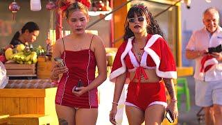 Pattaya Today - New Year Fun on Beach Road - Thailand Pattaya 2025