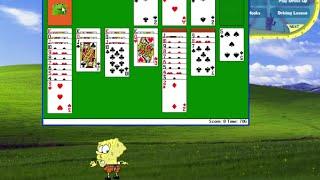 SonicTheGamer666 Plays: Windows XP Solitare, and fails at it