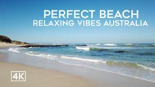 Perfect Beach Relaxing Ocean Vibes Australia (Loopable 4k Screensaver)