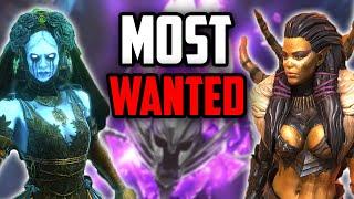 TOP 5 MOST WANTED EPIC & LEGENDARY VOID CHAMPIONS | RAID SHADOW LEGENDS