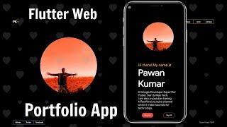 Flutter Web: Making a Responsive Portfolio App | Part 1