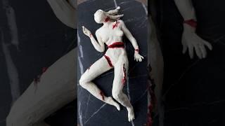 OMG  Made a Halloween Sculpture,@plasticinerelax #plasticine #artprocess #sculpture#halloween