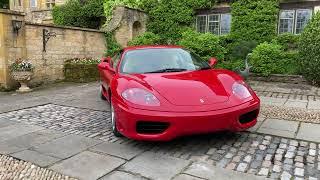 FOR SALE - Ferrari 360 Modena [F1] walk-around and interior - 1999/V - 10,750 miles - £79,995