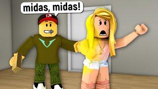 Kiedy 5 Latek Słucha "Midas" | BrookHaven RP | Roblox Vito i Bella