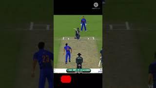 shikhar dhawan flat sixer in real cricket 20 game 