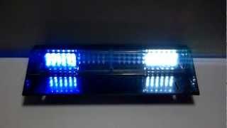 Dual XRS Interior LED Dash Light Window Emergency Vehicle Warning Lights