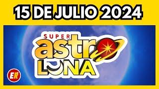 Resultado de ASTRO LUNA hoy lunes 15 de julio del 2024 