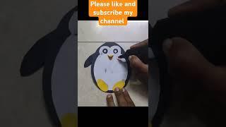 #papercraft #penguin #cuteandeasyart#yt