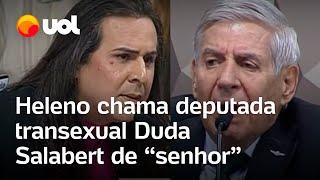 General Heleno chama deputada transexual Duda Salabert de 'senhor': 'É a senhora'