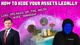 How To LEGALLY Hide ALL Crypto Assets From The Government Like MIKE JOHNSON