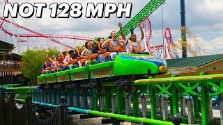 Kingda Ka Never Went 128 MPH - Here Was The True Speed