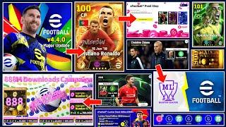 eFootball™ 2025 New Update Is Here  888 Millions Download Campaign & Master League In eFootball 25