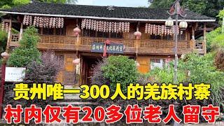 300 명 규모의 구이 저우 (Guizhou) 에있는 유일한 치앙 (Qiang) 마을을 방문했지만 20 명 이상의 노인 만이 뒤에 머물렀다.