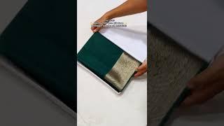 Gorgeous Banarasi Soft Katan Silk Saree #softsarees #katasilksaree #indianattire #fashion #saree