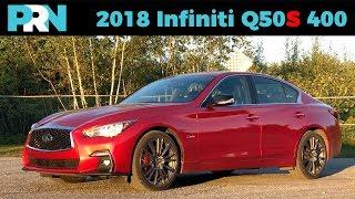 2018 Infiniti Q50S Red Sport 400 AWD Full Tour & Review