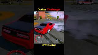 DODGE CHALLENGER - BEST DRIFT SETUP #carparkingmultiplayer  #easydrifttutorialcarparkingmultiplayer