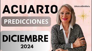 ACUARIO PREDICCIONES DICIEMBRE 2024