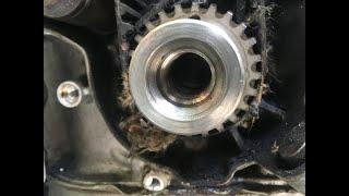 Results of broken timing belt on a Lexus V8 3uz-fe VVT-i