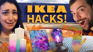 5 IKEA Hacks using Alcohol Ink