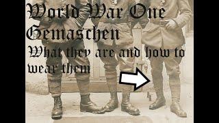 How to Wear Your Puttees (WWI German Gamaschen) WWI German Reenactor Tutorial