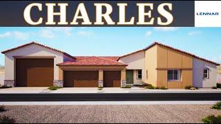 Charles Plan - RV Garage | Lennar at Erhardt Estates l New Home for Sale in NW Las Vegas