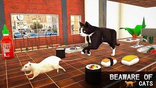 Home Mouse simulator Virtual Mother & Mouse Android Gameplay #1