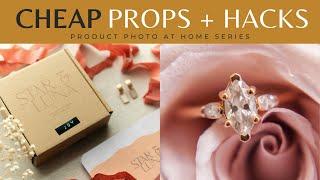 DIY Props & Hacks for Jewelry Photography | Product Photography at Home on a Budget (Pt. 1)