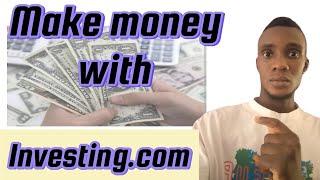 Make money from Forex using investing.com ||Simplified