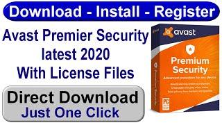 Top Free Antivirus 2020 - Free Download Latest Avast Premier Security with License File & Activation