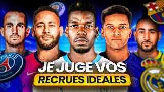  JE JUGE LES RECRUES IDÉALES DES ABONNÉS... (mercato hiver 2025)